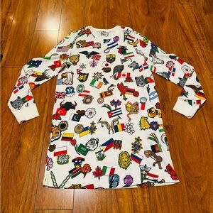 NWT opening ceremony global varsity men tshir